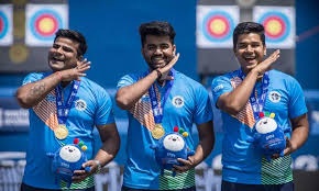 तीरंदाजी में भारतीय पुरुष और मिश्रित कंपाउंड टीमों ने जीते स्वर्ण पदक